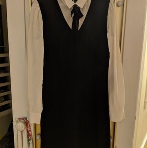 kate Spade bow tie crepe dress